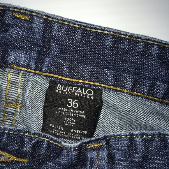 Buffalo David Bitton Evan Super Slim Jeans 36x31 - Picture 10 of 10